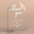 Acrylic Wedding Sign Thank You Sign by KongMoTree