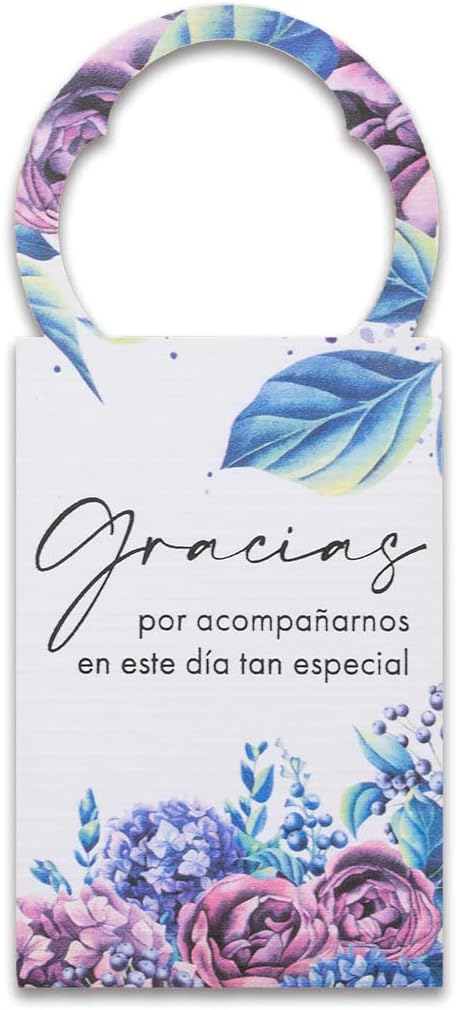 Summer-Ray 50pcs Gracias Mini Champagne Mini Wine Bottle Weding Party Favors by Summer-Ray.com