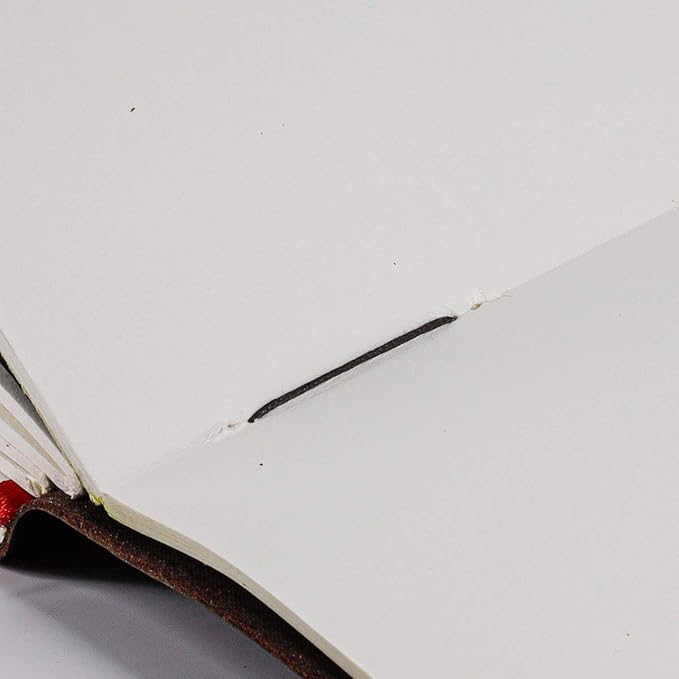 Handmade Leather Journal | Writing Notebook Diary | Bound Daily Notepad - Image 8