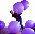 30 Pack Purple Balloons 36 inch Purple Latex Big Balloons by ZWZLIULIAN