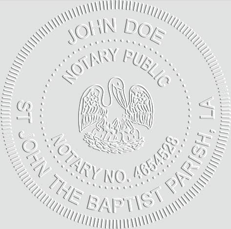 MaxMark Notary Seal Round Pink Embosser - Image 3