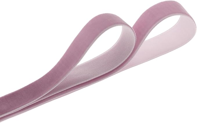 Vintage Lavender Velvet Ribbon, 1 Inch X 25Yd - Image 2