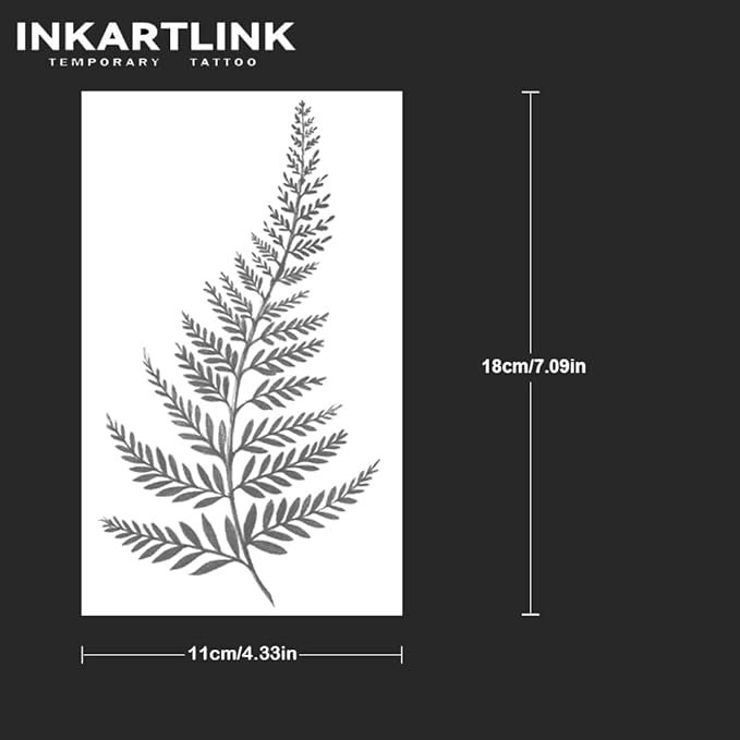 INKARTLINK Tattoo Tech, 2 Sheets Extra Large Semi Permanent Tattoo, Adult Art - Image 3