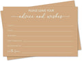 Brown Advice and Wishes Card, Advice Cards by mermermu
