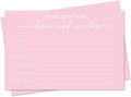 Pink Advice and Wishes Card, Advice Cards by mermermu