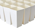 BLUE PANDA 100 Pack White Popcorn Boxes Bulk by BluePanda