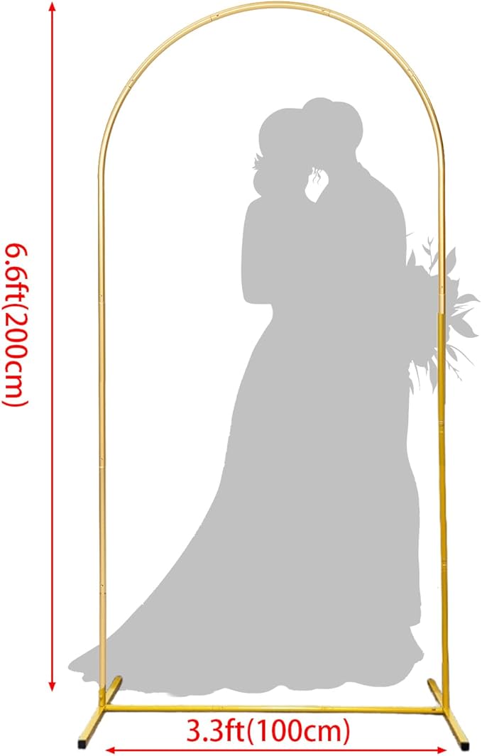 Wedding Arch Backdrop Stand Chiara Backdrop Stand 6.6 x 3.3 FT Wedding Arches - Image 2