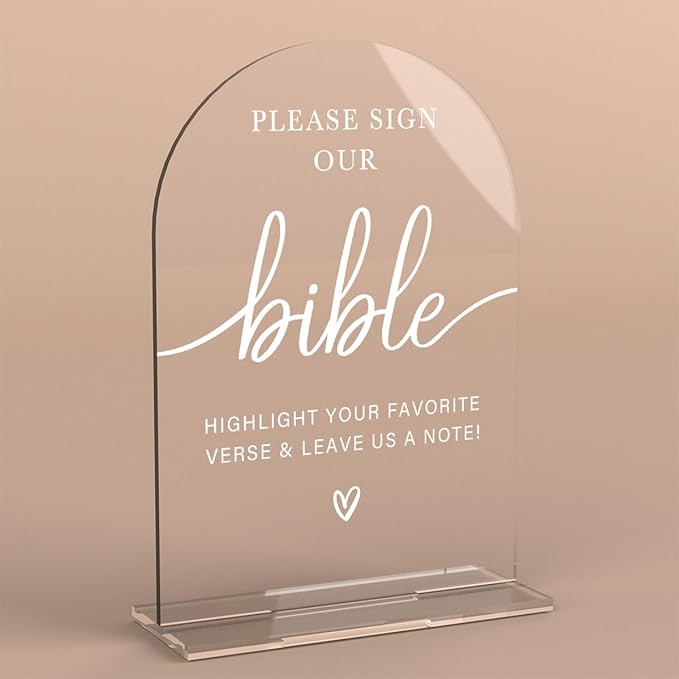 Acrylic Wedding Sign Wedding Signs by KongMoTree