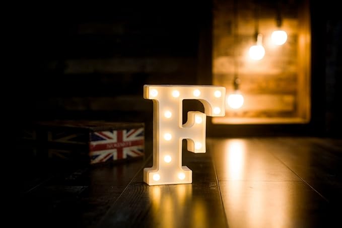 Foaky LED Letter Lights Sign Marquee Light Up Letters Sign - Image 2