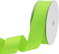One Roll 50 Yards Soild Neon Green Grosgrain Ribbon 1 1/2 inch Flower Bouquets by JESEP+YONG