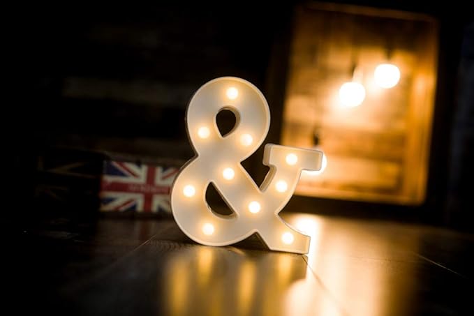 Foaky LED Letter Lights Sign Marquee Light Up Letters Sign - Image 2