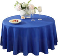 Craft And Party Round Tablecloth, 120 Inch Royal Blue Tablecloth, Polyester by CraftAndParty