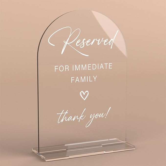 Acrylic Wedding Sign Wedding Signs by KongMoTree