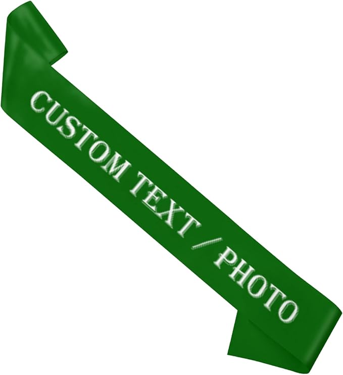 Custom Sash, Personalized Birthday Sash by Handmade