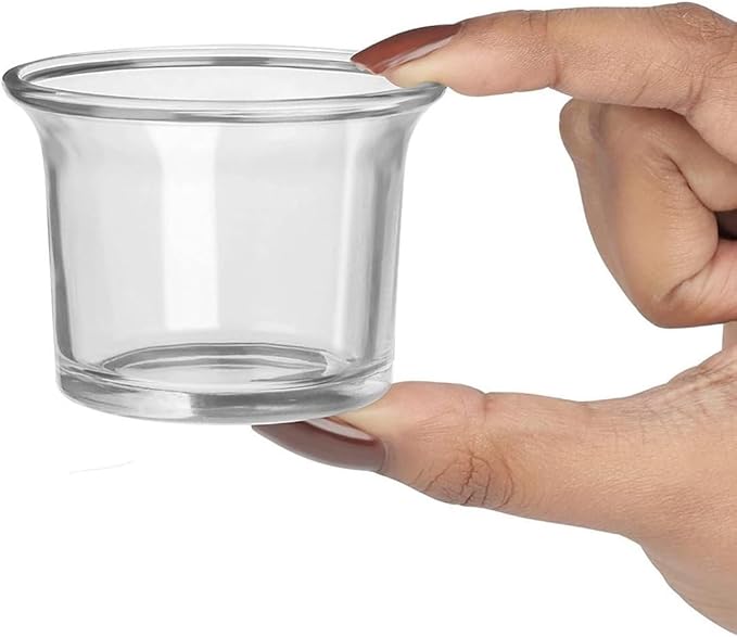 WGV Flare Lip Cylinder Tea Light Votive Candle Holder 2.4" W x 1.75" H - Image 9