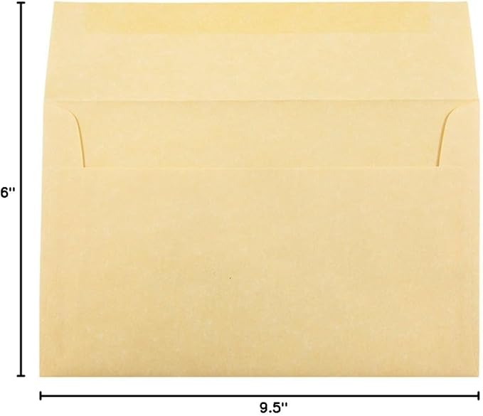 JAM PAPER A10 Parchment Invitation Envelopes - Image 4