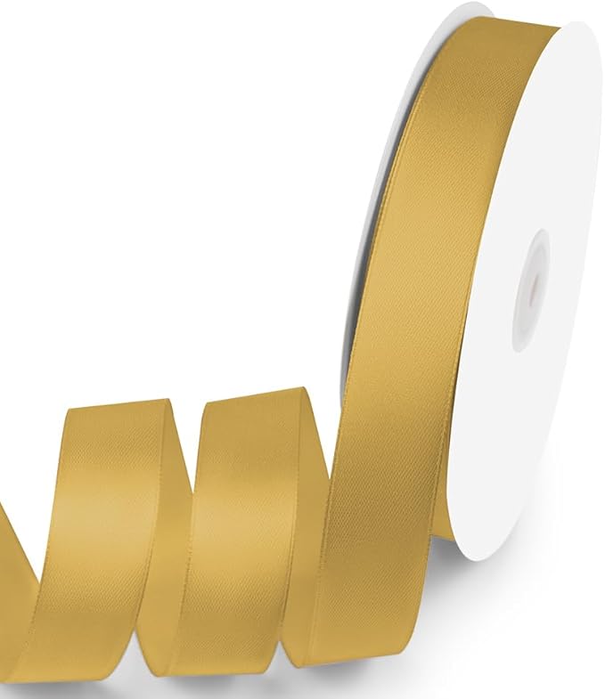 1" x 100 Yards Satin Ribbon by Quhora