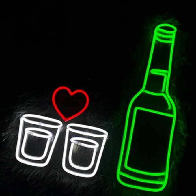 Korean Soju Neon Sign, Wall Decor - Image 2