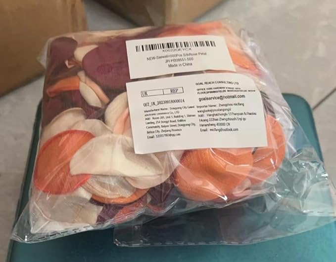 Serwalin 300pcs Silk Rose Petals Flower Petals - Image 10