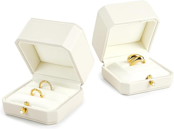 Oirlv Premium Leather Double Ring Box - Image 9