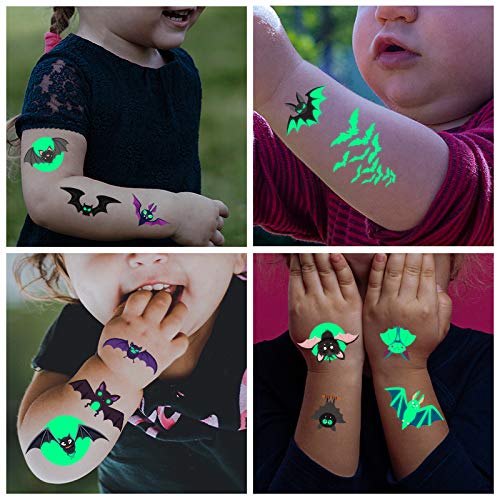 Luminous Halloween Temporary Tattoos - Image 5