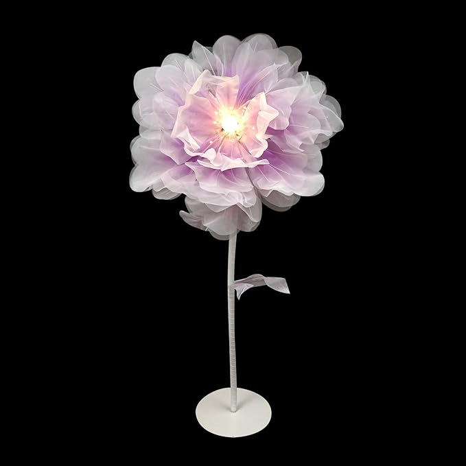 Wedding Giant Electric Artificial Flower, Auto Blooming Artificial Flowers by GALAXYWAY