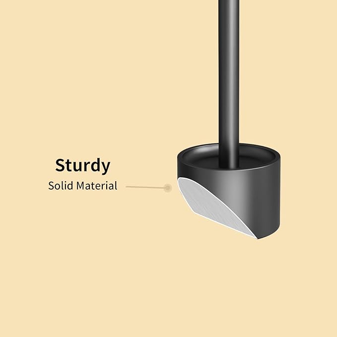 YUMORE Stainless Steel Black Candle Holders Candlestick 6 Packs Tall Taper - Image 4