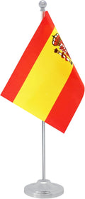 Spain Desk Flag, Spanish Table Office Flag by Unknown