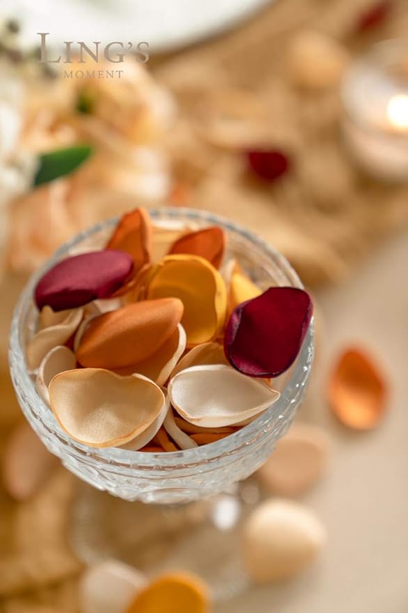 Ling's Moment Rose Petals, Silk Flower Petals - Image 3