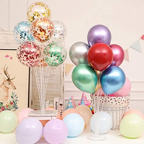 LANGXUN 4 Pack 28" Height Table Balloon Stand Kit - Image 6