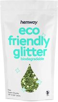 Hemway Biodegradable Glitter Eco Friendly - 100g/3.5oz Bio Cosmetic Safe by Hemway