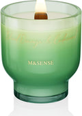 M&SENSE 9.88oz Natural Soy Wax Jar Candle by MSENSE