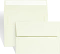 100 Pack A2 Ivory Envelopes Self Sealing Adhesive Perfect by AZAZA