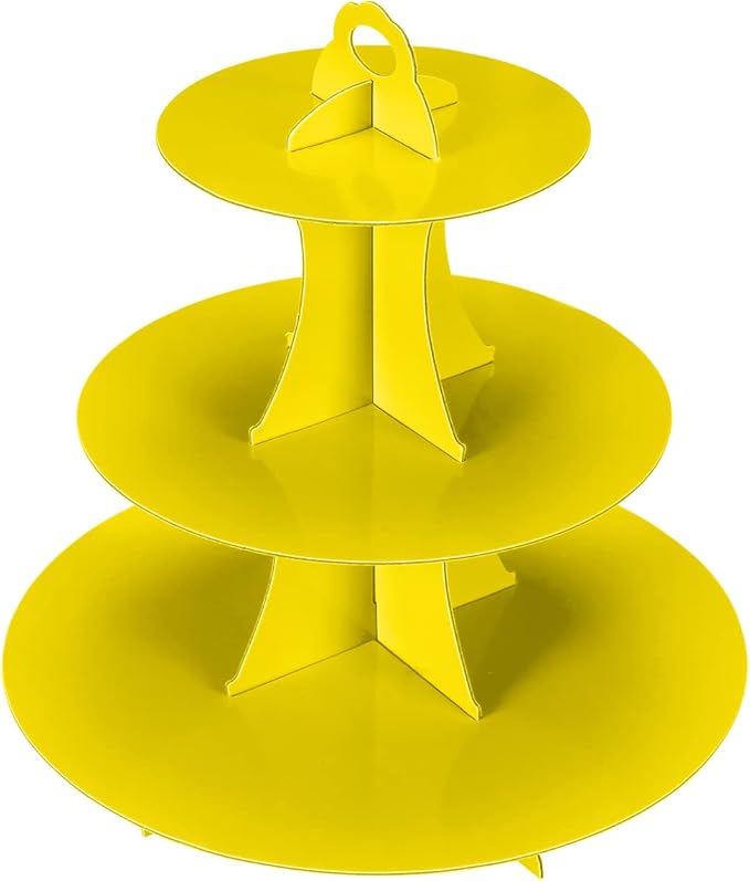 3-Tier Cupcake Stand, Cake Stand holder, Tiered DIY Cupcake Stand Tower by funnytrendypartysupplies