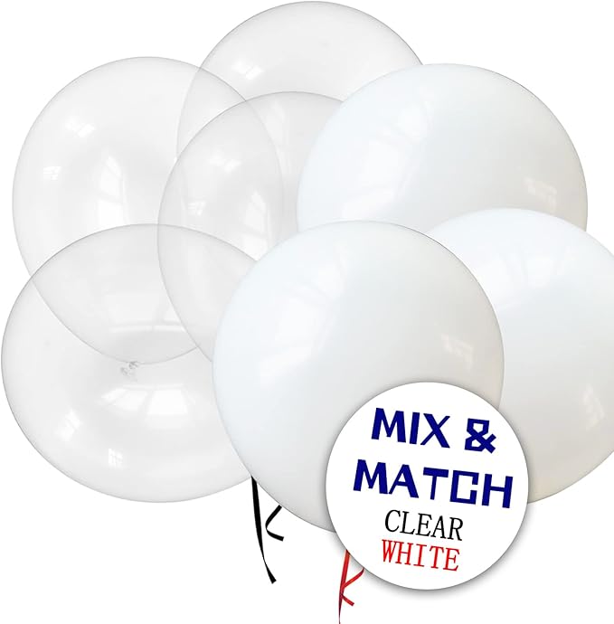 110pcs Clear Balloons, Transparent Balloon - Image 5