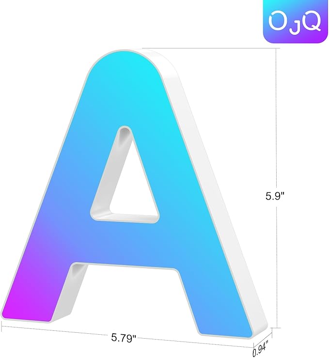 OJQ Light Up Letters LED Letter - Image 9