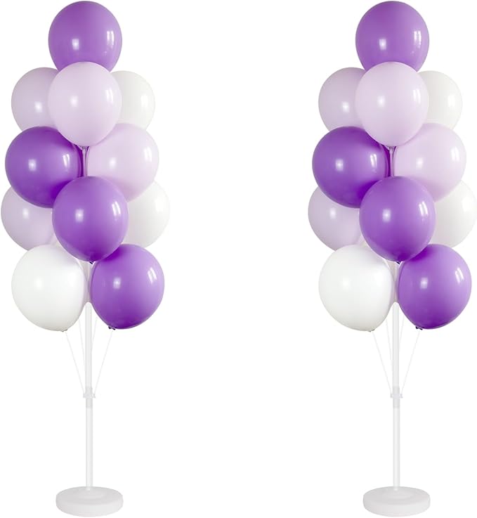 Balloon Column Kit for Floor- Set of 2, Balloon Columns by IMISNO