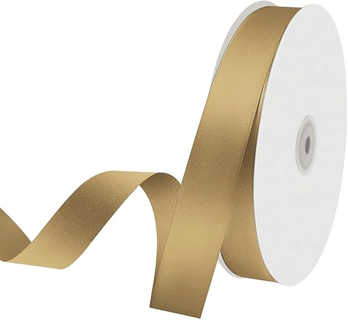 1" x 100 Yards Satin Ribbon by Quhora