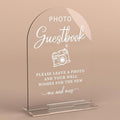Acrylic Wedding Sign Photo Guestbook Sign by KongMoTree