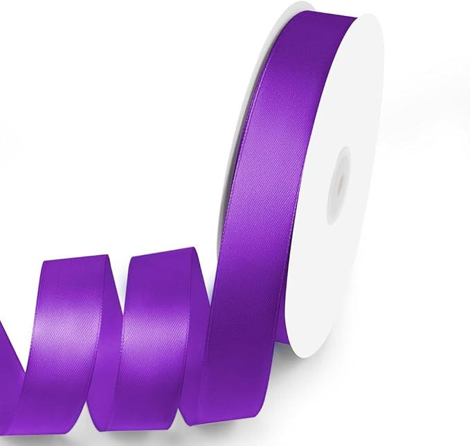 1" x 100 Yards Satin Ribbon by Quhora