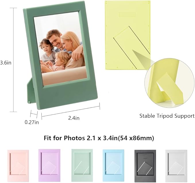 24 Pcs Polaroid Picture Frames, Office Tabletop Display - Image 2