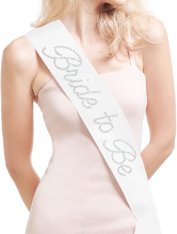 xo, Fetti Rhinestone Bride To Be Sash | Bachelorette Party Decorations by xoFetti