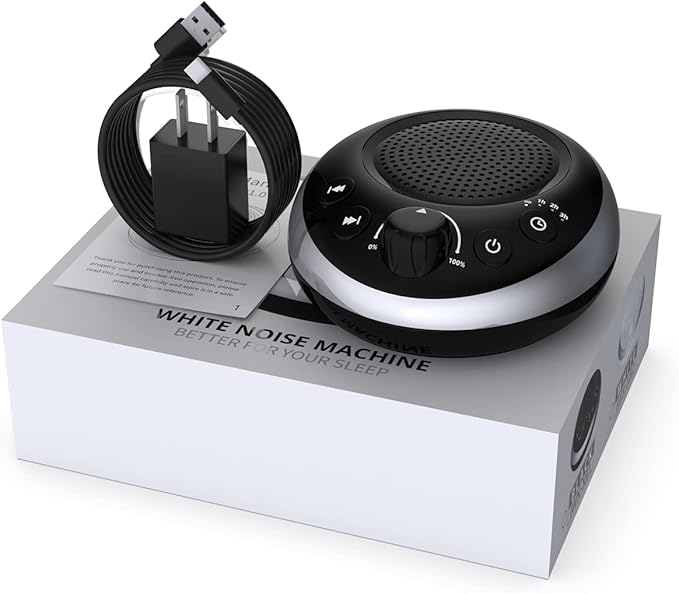 Sound Machine Loud White Noise Machine Nonstop Brown Noise Machine 30 Soothing - Image 7