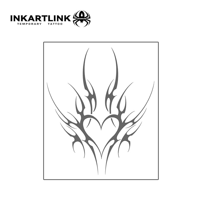 INKARTLINK Tattoo Tech, 2 Sheets Large Semi Permanent Tattoo, Temporary Tattoos - Image 4