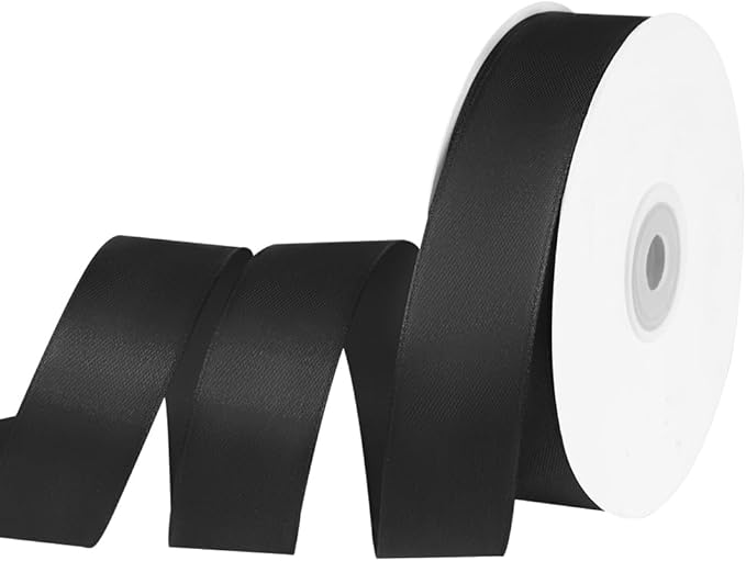 1" x 50 Yards Satin Ribbon by Quhora