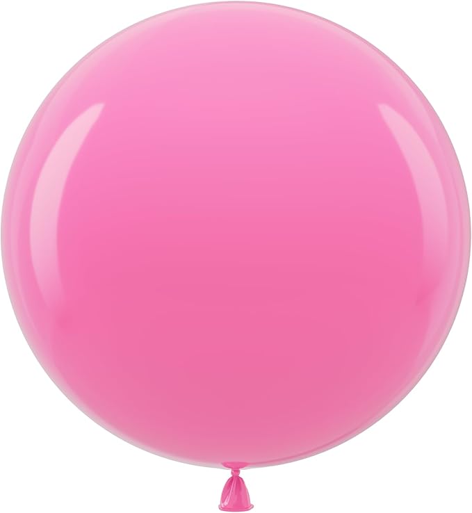 Bezente Pink Giant Balloons 36 Inch by Bezente