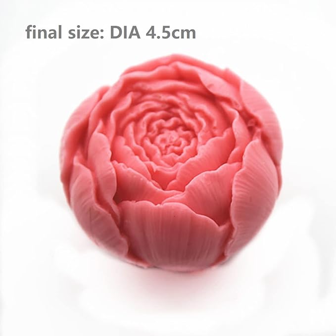 Rose & Peony Silicone Mold Set - Image 3