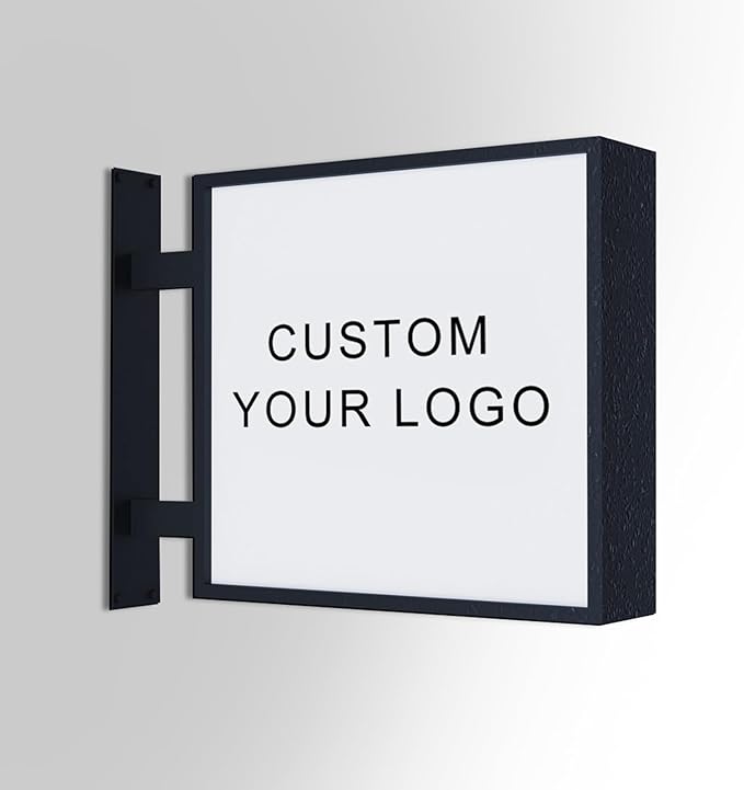 Custom business sign, Personalized Backlit LED Signs, Acrylic custom light up by Hogruppe