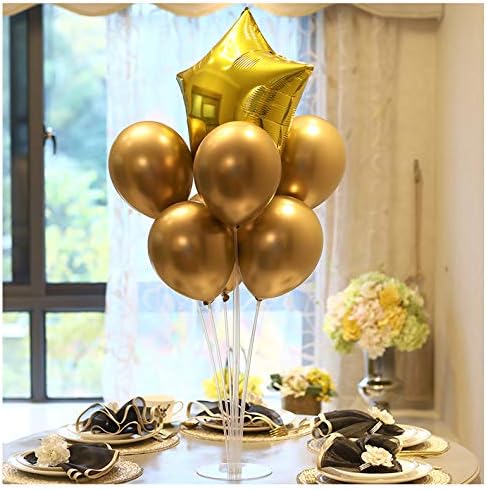 LANGXUN 4 Pack 28" Height Table Balloon Stand Kit - Image 7