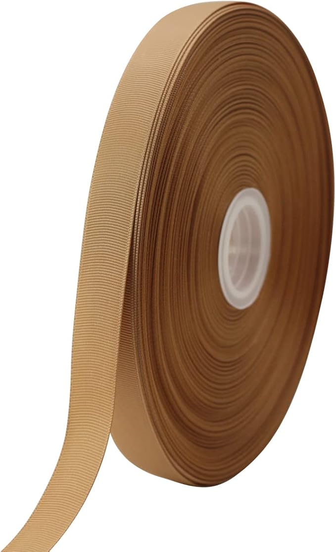 Jesep One Roll 100 Yards 3/4" Soild Grosgrain Ribbon Boutique Gift Wrapping by JESEP+YONG